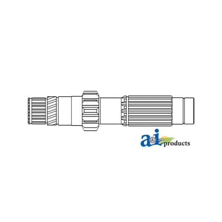 A & I Products Countershaft, Multipower Transmission 3.4" x13.2" x3.3" A-189391M92